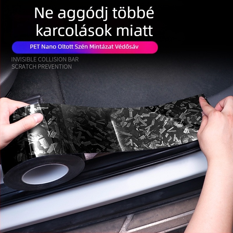 Bo haisheng Autó ajtó küszöb szalag kovácsolt mintával, önragasztó védőfólia, univerzális