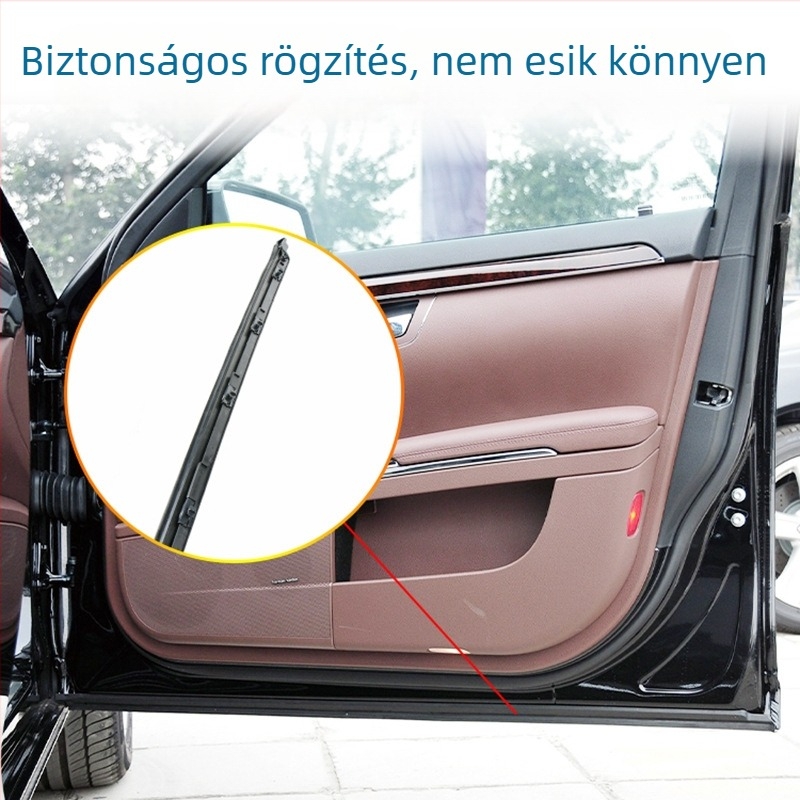 Oukachi ajtó- és ablakszigetelő szalag a Mercedes-Benz S-Class W221-hoz, modellek S300/S350/S400/S450/S500/S560/S600 AMG S63, műanyag anyag
