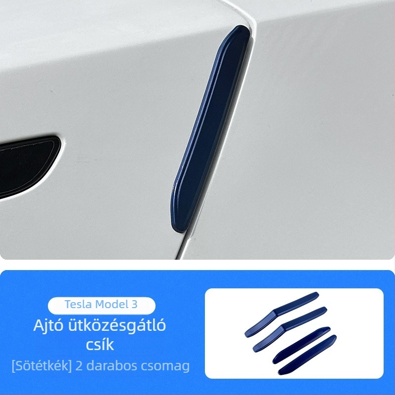 Tesla Model 3 ajtóvédő szalag – eredeti színben, karcolás elleni védelem