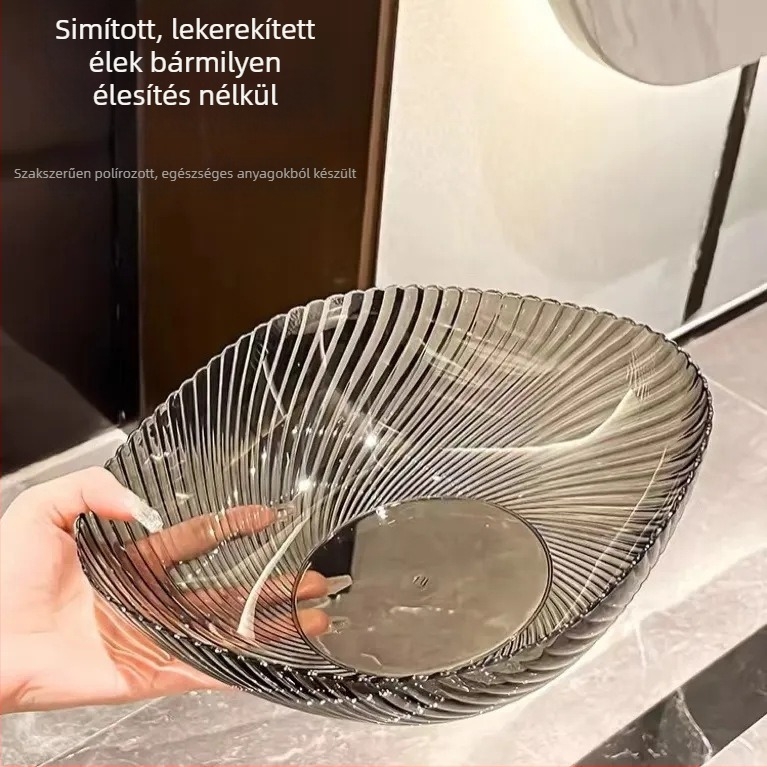 Hengsheng gyümölcstál, műanyag, 2022, könnyű luxus stílus