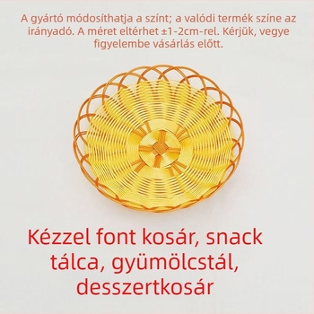 Műanyag gyümölcstál, kínai stílus, egyszerű dizájn, prémium minőség, márka Ding chang