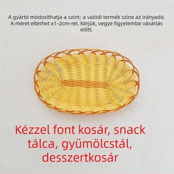 Műanyag gyümölcstál, kínai stílus, egyszerű dizájn, prémium minőség, márka Ding chang