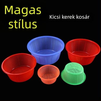 Műanyag zöldségek és gyümölcsök kosara, modell 1101, PP anyag, Devich Márka