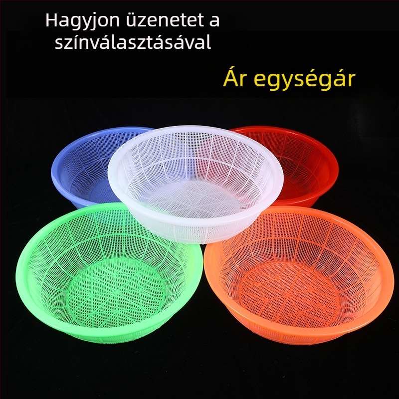Műanyag zöldségek és gyümölcsök kosara, modell 1101, PP anyag, Devich Márka