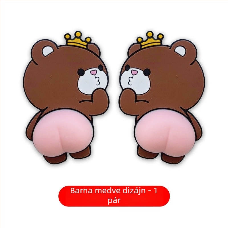 Autóajtó ütközésvédő szalag, Caroyal, műanyag, univerzális minden modellhez