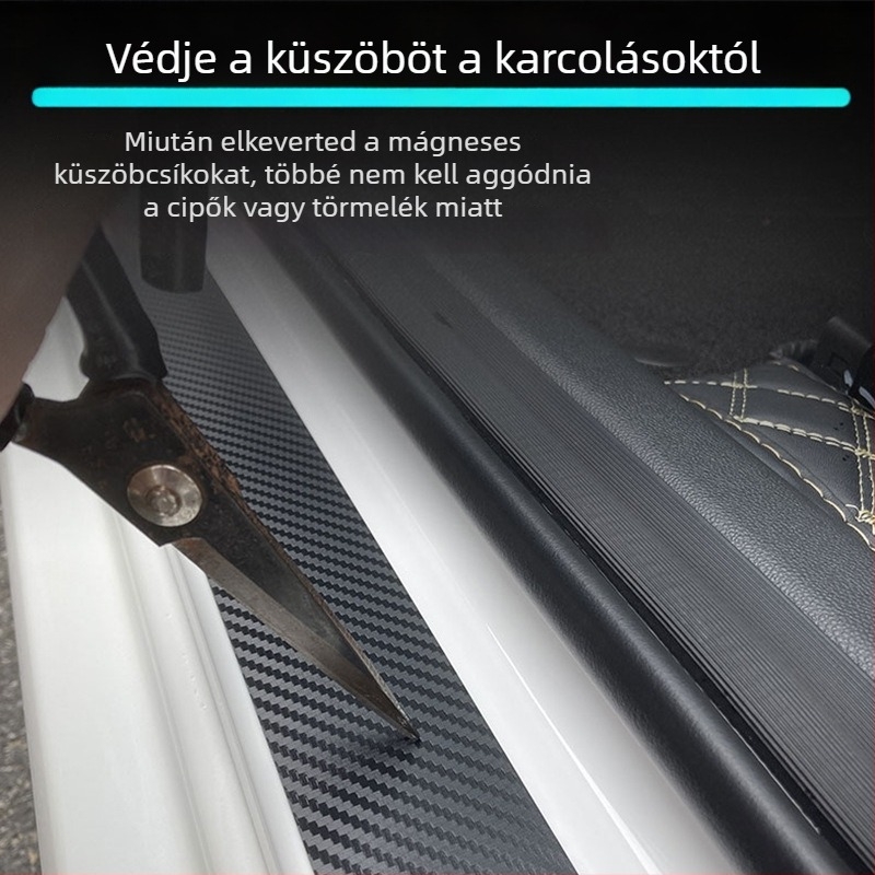 PVC ajtó küszöb csík, ütközésgátló, univerzális telepítés, márka There is a bamboo