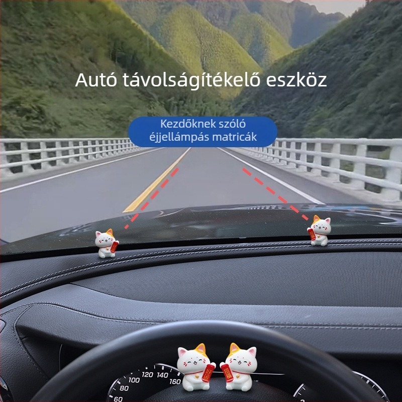 McLaren ütközésgátló matrica univerzális belső biztonsági jelölésekhez, anyag: más