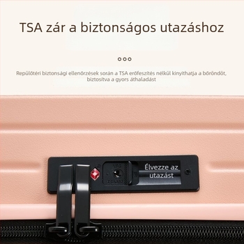 Karakteres aranyos utazóláda széles teleszkópos fogantyúval, kódzárral, csendes guruló kerekekkel, erős és tartós diákok számára