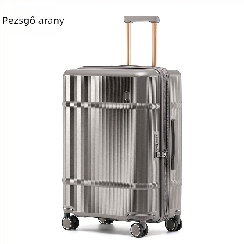 Kihúzható, bővíthető kemény falú utazótáska, nagy kapacitás 56–75 L, PC anyag, TSA kombinált zár, karcolásálló és ütésálló, utazáshoz