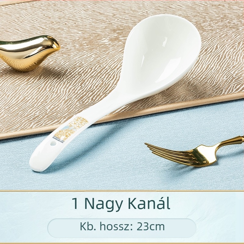 Kerámiás kanál, minimalista stílus, mintázat 69850, kód F989t79jj589j8, polírozás Ma lun guang