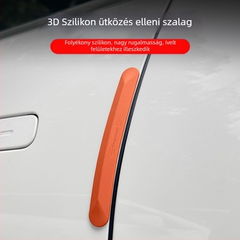 Szilikon autóajtó antiütköző csík, univerzális kompatibilitás | Anyag: szilikon; Típus: anti-ütköző csík; Alkalmazás: ajtók az autóban; Kompatibilitás: univerzális