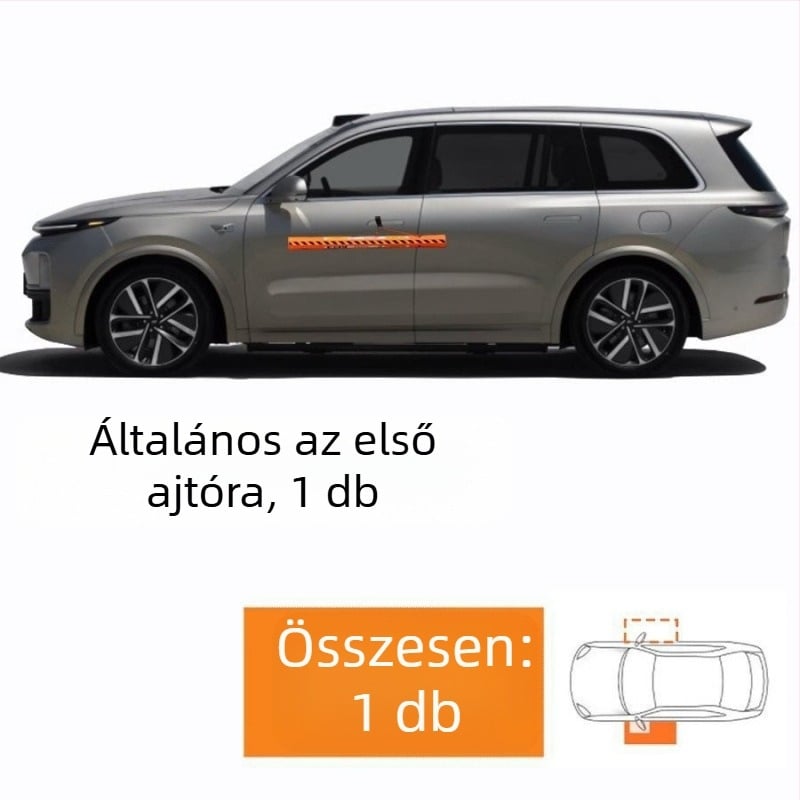 Mágneses autóajtó védő – nyitás elleni sáv, ütközés elleni párna, oldalsó karosszéria védelem