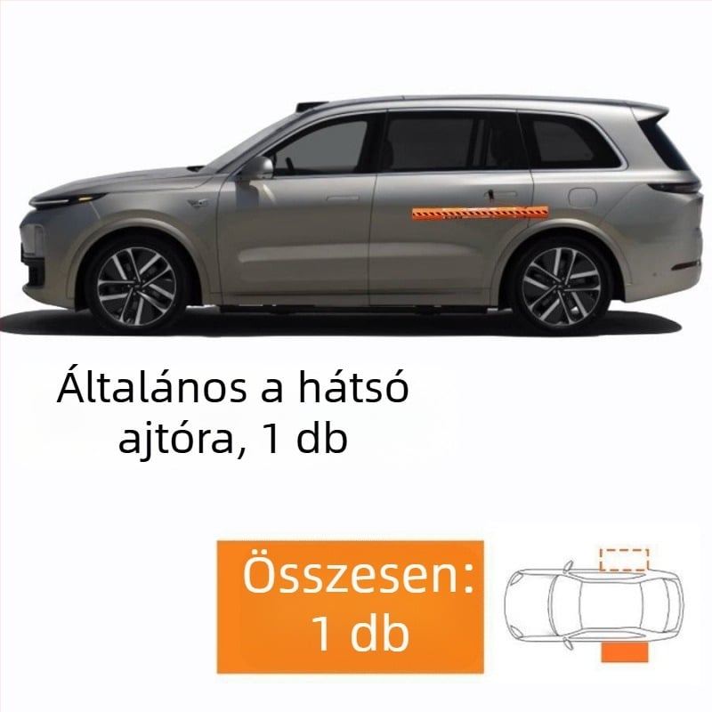 Mágneses autóajtó védő – nyitás elleni sáv, ütközés elleni párna, oldalsó karosszéria védelem