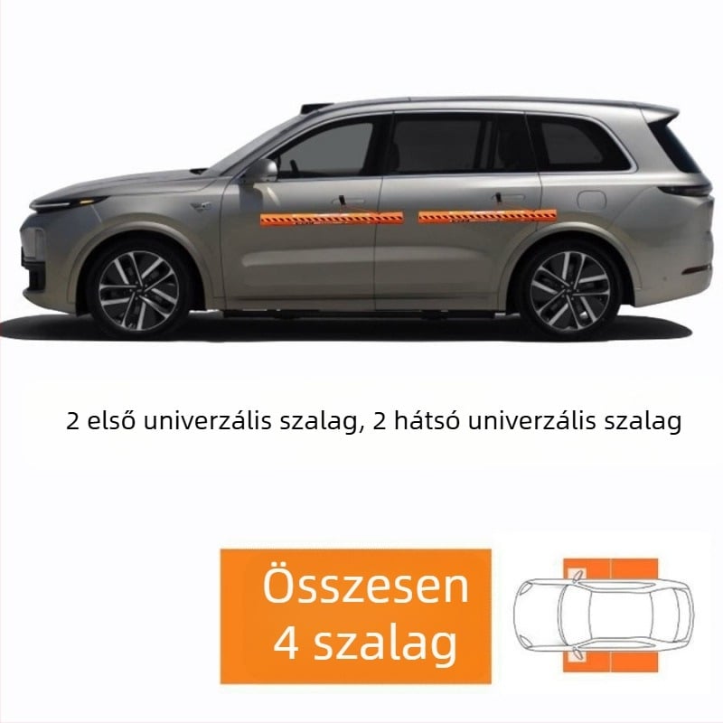 Mágneses autóajtó védő – nyitás elleni sáv, ütközés elleni párna, oldalsó karosszéria védelem