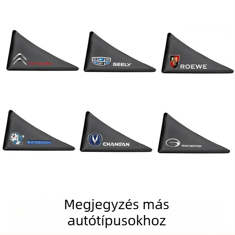 Universális ajtó sarokvédő autóhoz, karcolás elleni védelem, PVC