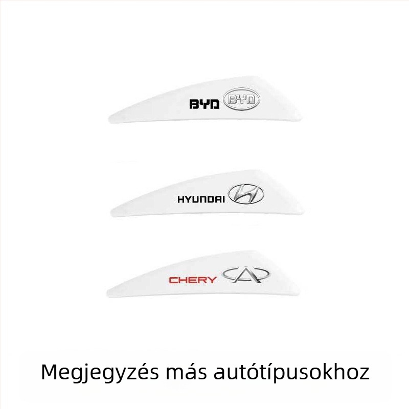 Universális ajtó sarokvédő autóhoz, karcolás elleni védelem, PVC
