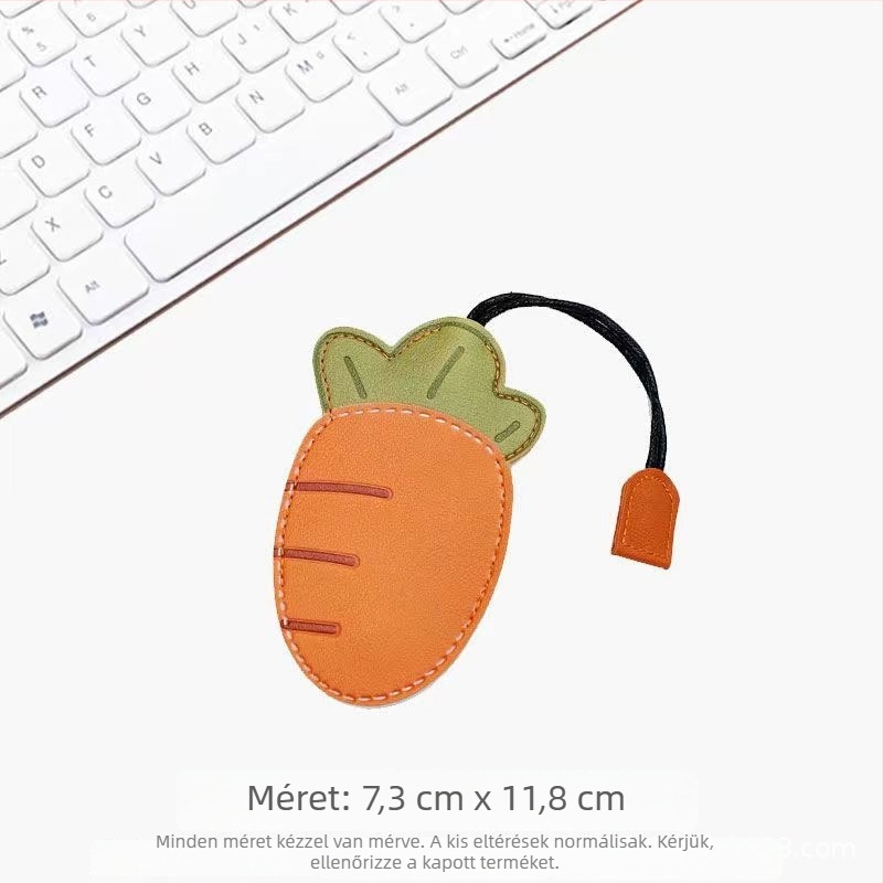 Taiyaki mesefigurás kulcstartó kihúzható dizájnnal - PU anyag, uniszex stílus, PU bélés, 2024 tavasza