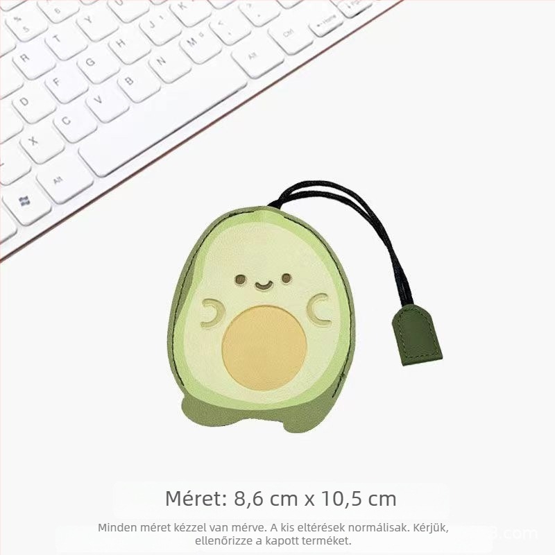 Taiyaki mesefigurás kulcstartó kihúzható dizájnnal - PU anyag, uniszex stílus, PU bélés, 2024 tavasza