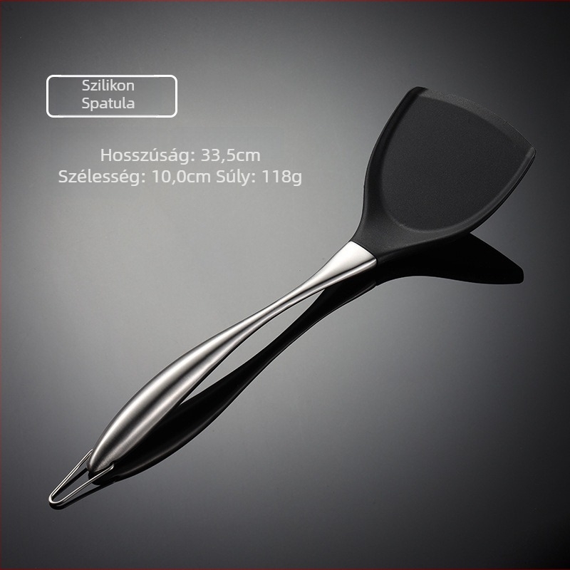 Szilikon konyhai spatula, csúszásmentes, hőálló, égési védelem; eredet Jieyang