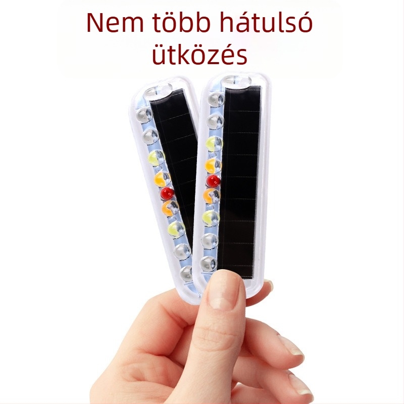 LED hátsó lámpa napelemes táplálású – hátsó ütközés elleni villogó fény, modell: Solar anti-rear collision light, fényforrás: LED, feszültség: 5V, üzemidő: 50 000 óra
