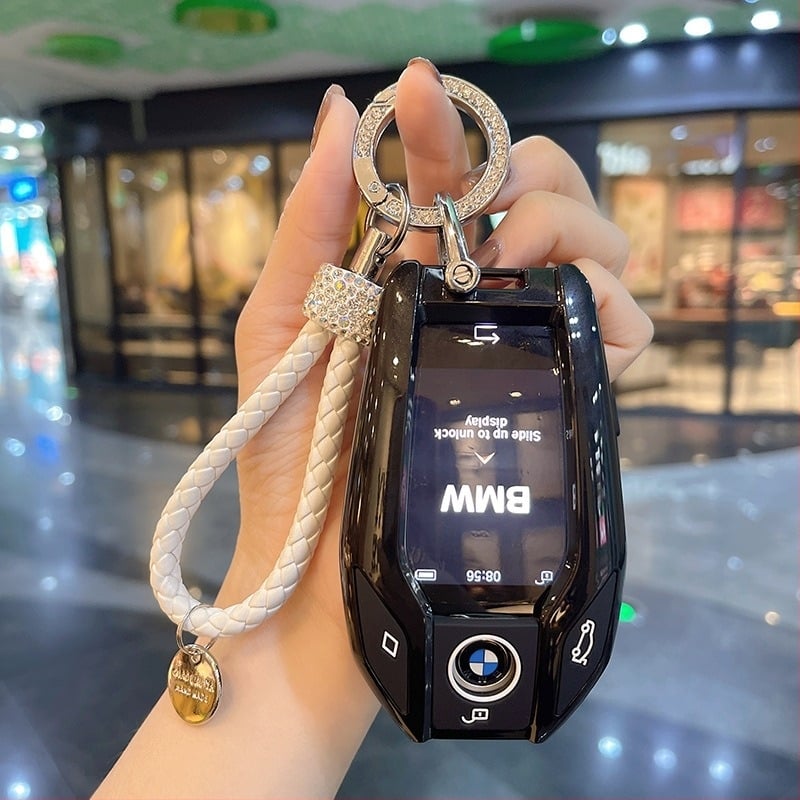 BMW kulcstartó ház 7-es sorozathoz (730Li, 740), 5-ös sorozathoz (535Le), 6-os sorozathoz, X3, X5, X7 – ABS, magas minőségű, testreszabható