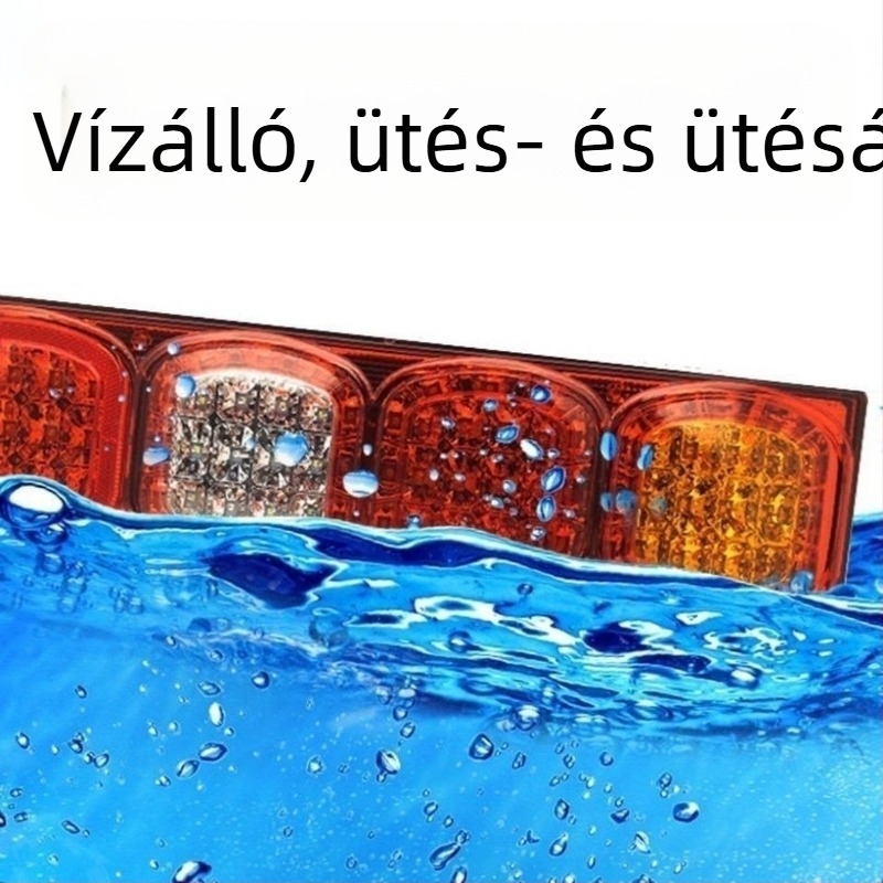 Shaanxi Delong X3000 hátsó LED lámpa — 24V, 10W, 50 000 órás élettartam