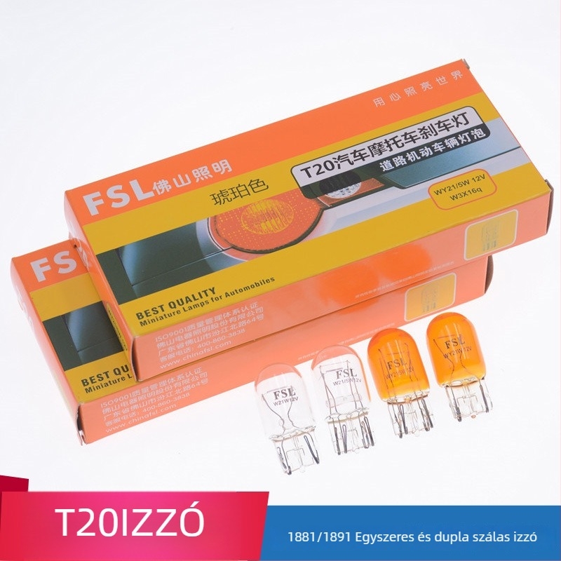 Indexlámpa Foshan Lighting, üveg, T20 modell, T20-hoz megfelelő
