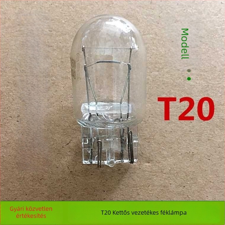 Autó féklámpa T20, halogén, 12V, 21W, modellek 1881/7440 és 1891/7443