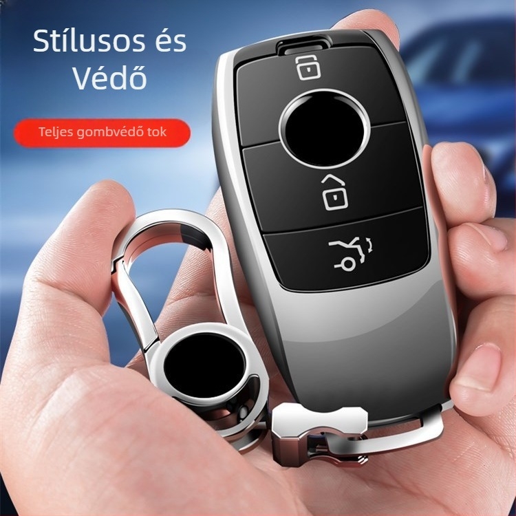 TPU kulcsborító Mercedes-Benz E-osztály E200/E300L, C-osztály C260L és S-osztály