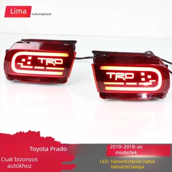 Toyota Prado 2010-2020 LED hátsó lámpa - készlet (LED, 12V, 6000K, 80LM, 50 000 h)