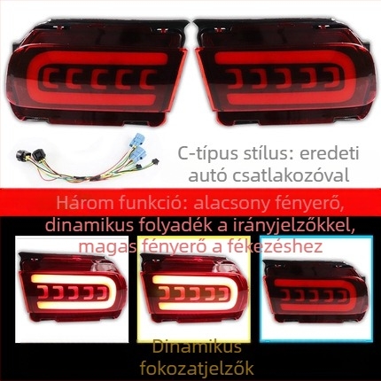 Toyota Prado 2010-2020 LED hátsó lámpa - készlet (LED, 12V, 6000K, 80LM, 50 000 h)