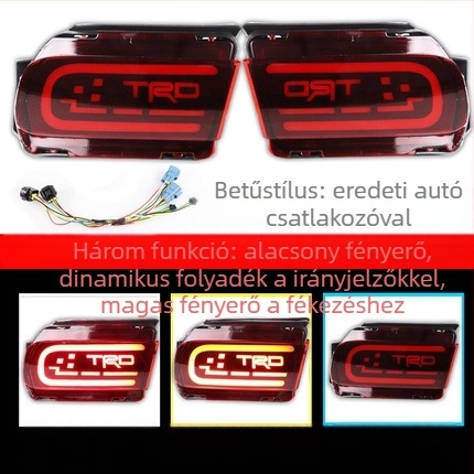 Toyota Prado 2010-2020 LED hátsó lámpa - készlet (LED, 12V, 6000K, 80LM, 50 000 h)