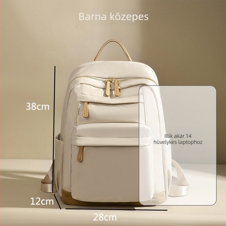 Női Oxford hátizsák utazáshoz – nagy kapacitású, könnyű, rekesz laptophoz