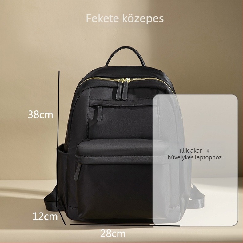 Női Oxford hátizsák utazáshoz – nagy kapacitású, könnyű, rekesz laptophoz