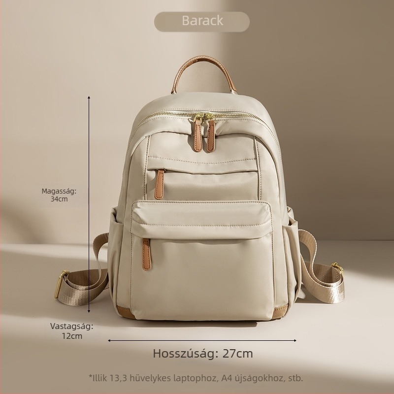 Női Oxford hátizsák utazáshoz – nagy kapacitású, könnyű, rekesz laptophoz