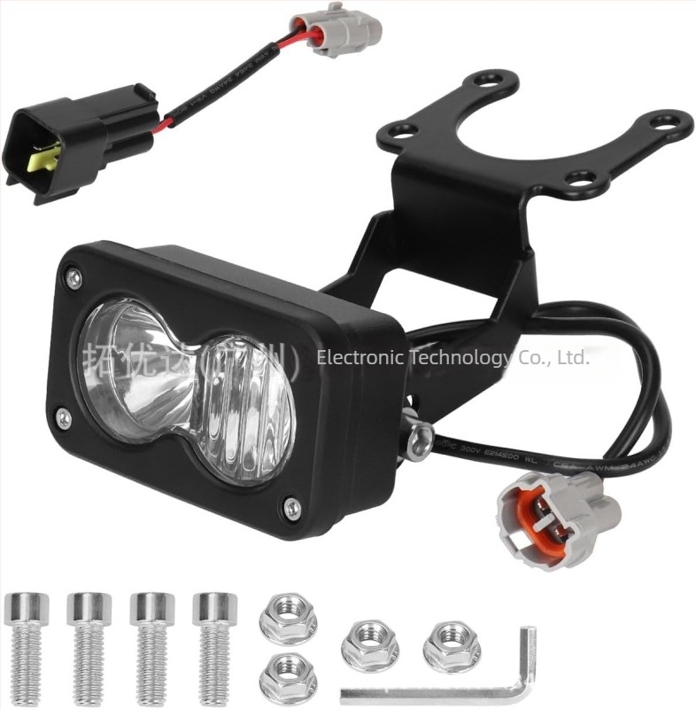 LED munka lámpa (alumínium ház; 20W; 10-30V; LED fényforrás; élettartam 30000 óra)