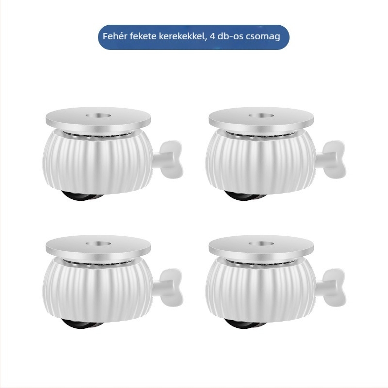 Bútorok univerzális kerekei, POM+ABS, kopásállóság