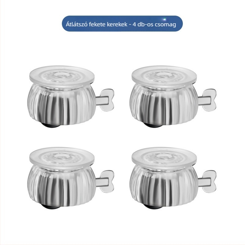 Bútorok univerzális kerekei, POM+ABS, kopásállóság