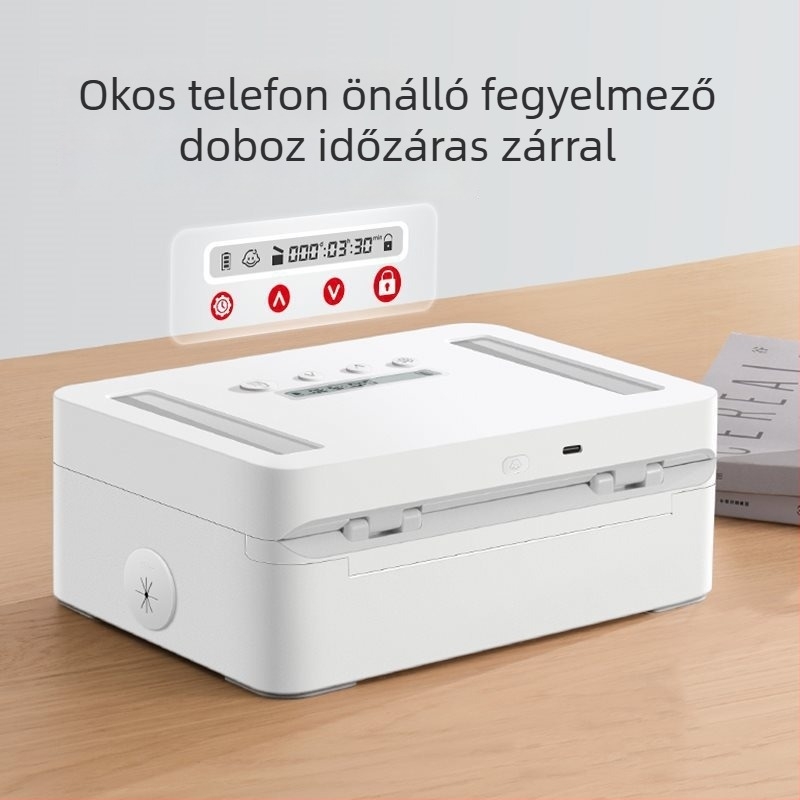 Mobiltelefon záró doboz időzítővel, Modell Lb101, Típus: Kombinált zár, Anyag: Egyéb