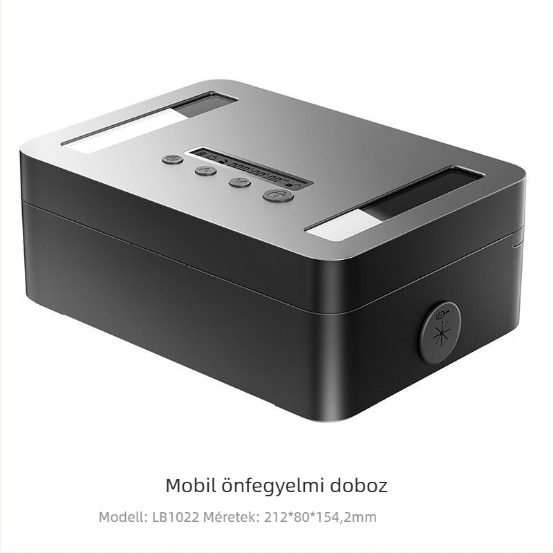 Mobiltelefon záró doboz időzítővel, Modell Lb101, Típus: Kombinált zár, Anyag: Egyéb