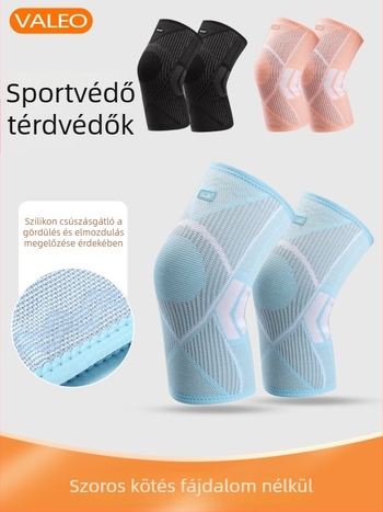 Felnőtt térdvédők, integrált térdvédő, kültéri sportokra, ütéscsillapító védőfelszerelés
