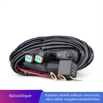 LED-szalag világítás kapcsoló kábelkészlet (300W, 12V, 6000K, 6000lm, élettartam 50000h)
