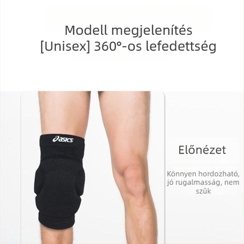 Sport térdvédők a térd védelmére – univerzális használat (fő anyag: pamut; védett terület: térd; kategória: térdvédő)