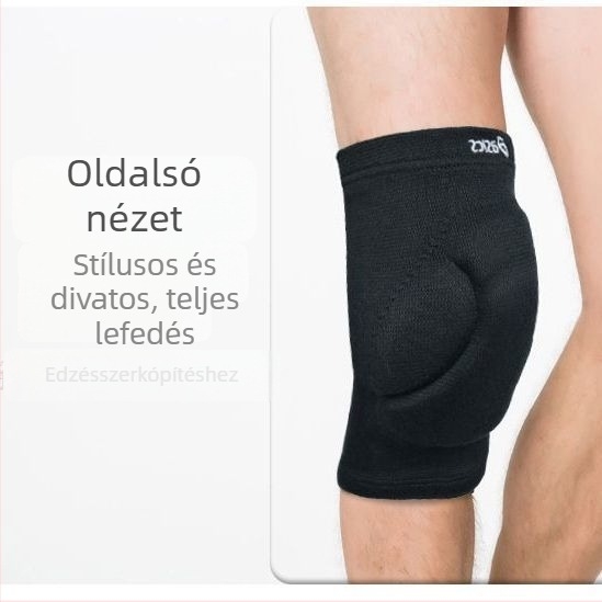 Sport térdvédők a térd védelmére – univerzális használat (fő anyag: pamut; védett terület: térd; kategória: térdvédő)