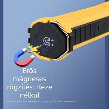 LED kézi zseblámpa F608, 3.7V, CE tanúsítvány