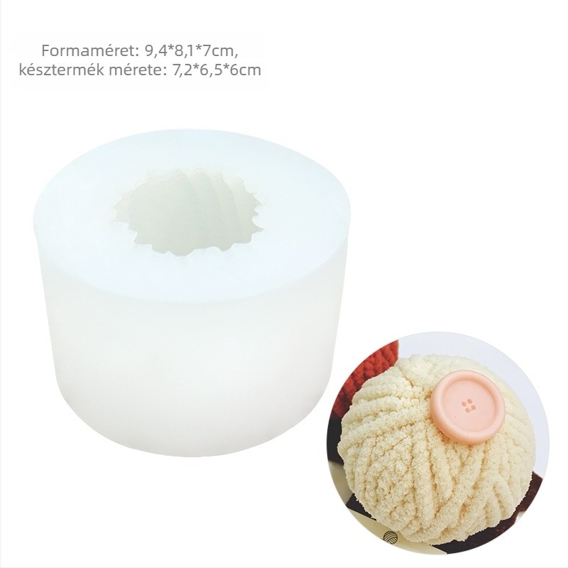 Linli Szilikon sütőforma szabálytalan alakú mousse, jégkrém és gyertyákhoz