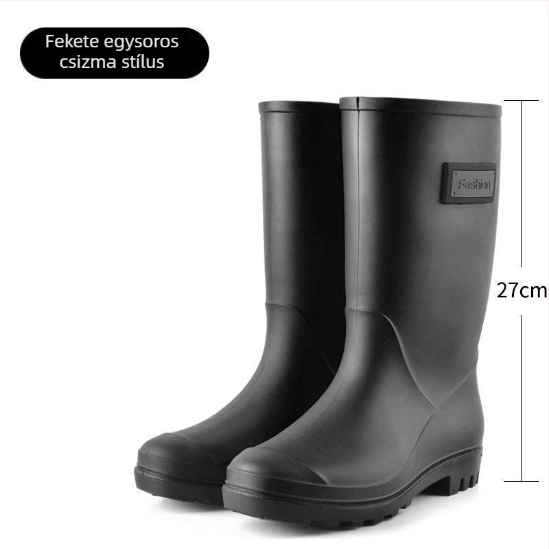 Női esőcsizma középmagas PVC felsővel, White márka, felnőttek