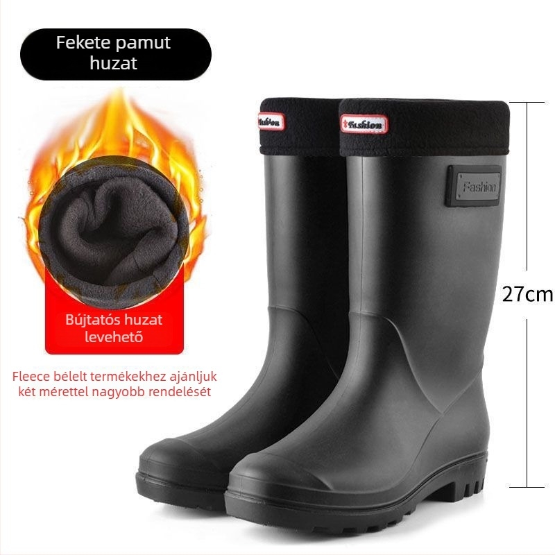 Női esőcsizma középmagas PVC felsővel, White márka, felnőttek