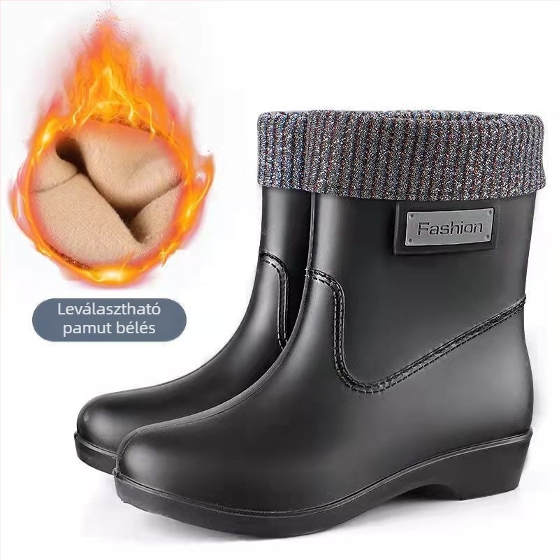 Női esőcsizma középmagas PVC felsővel, White márka, felnőttek