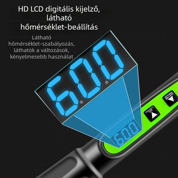 Elektromos forrasztópáka 70W, állítható hőmérséklet, digitális kijelző, belső fűtés, 220V